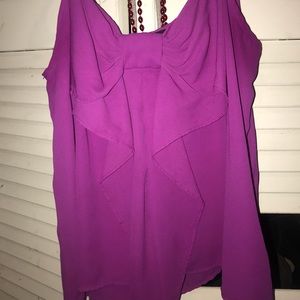 Purple blouse